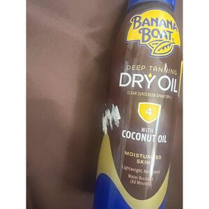 Banana Boat UltraMist Deep Tanning Dry Oil Continuous Clear Spray Sunscreen